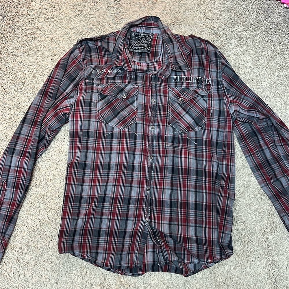 Mens Affliction Shirt